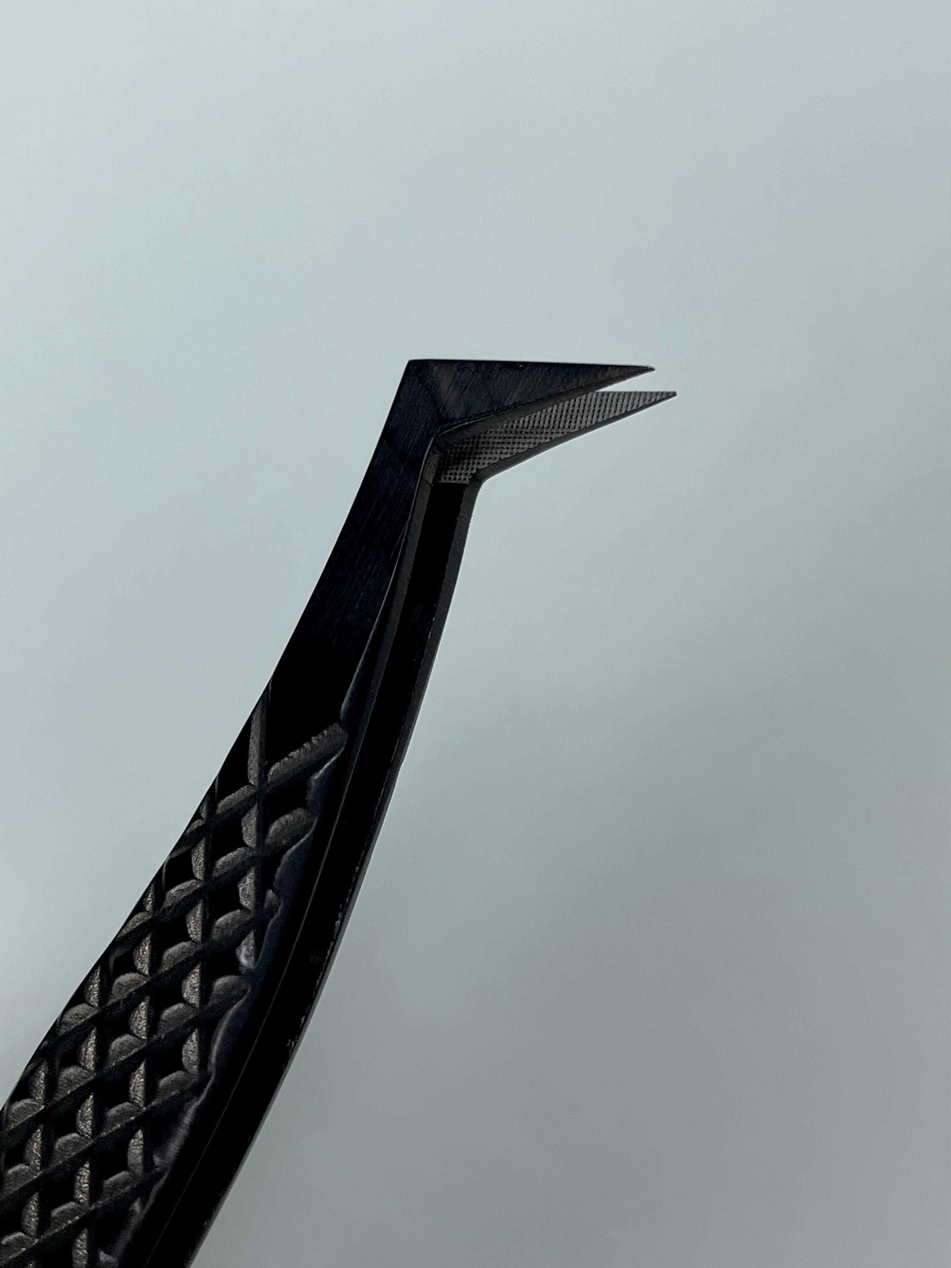 Flat Boot Volume Tweezer (Charcoal Black Collection)
